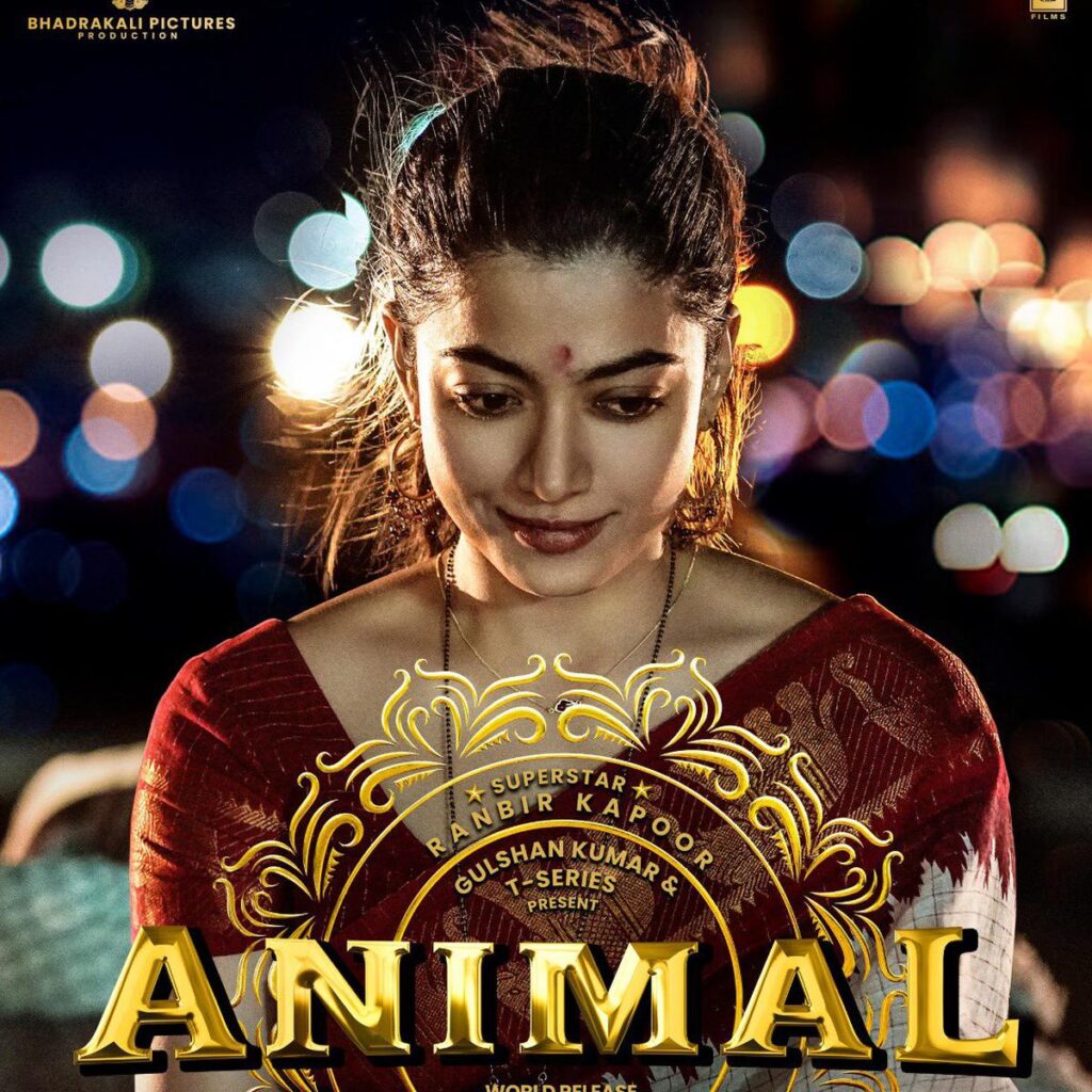 Rashmika Mandanna poster 'Animal'